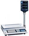 Торговые электронные весы CAS AP - 15 кг (с доп.клавишами и увеличенной платформой)