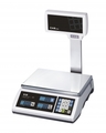 Торговые электронные весы CAS ER-Junior-15CBU - 15 кг (со стойкой)